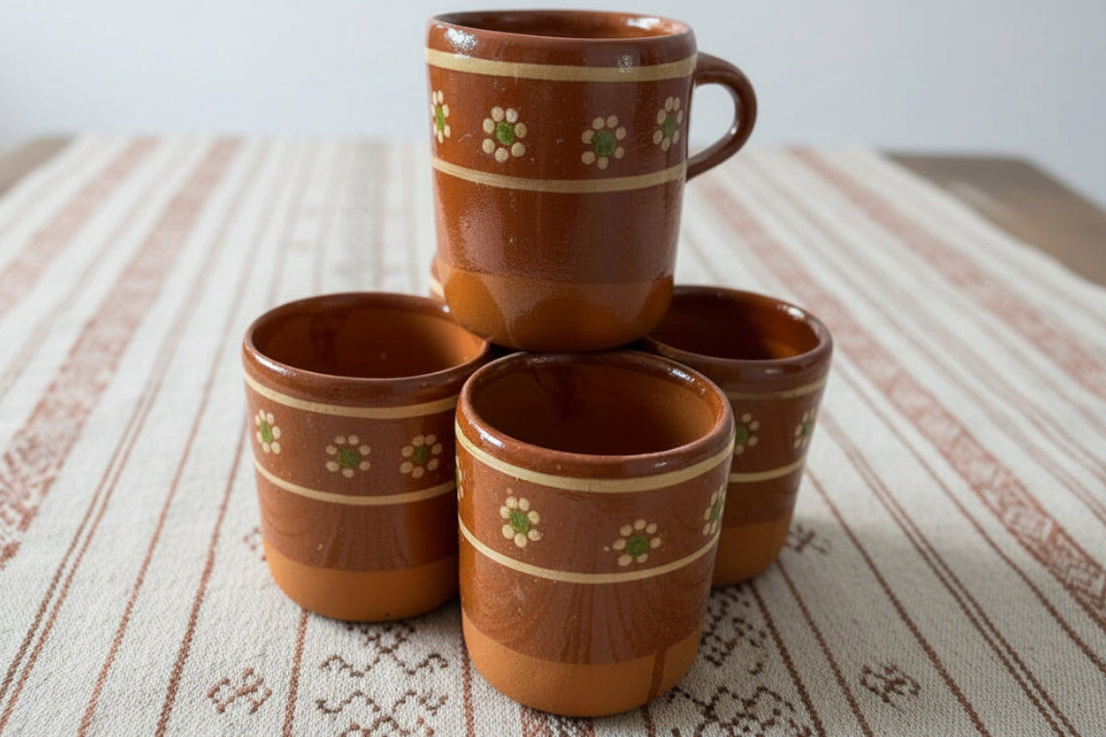 TAZA DE BARRO PARA 600 ML