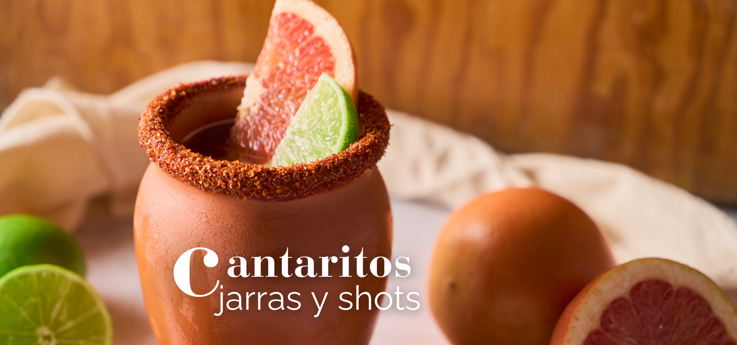 CANTARITOS, JARRAS, SHOTS