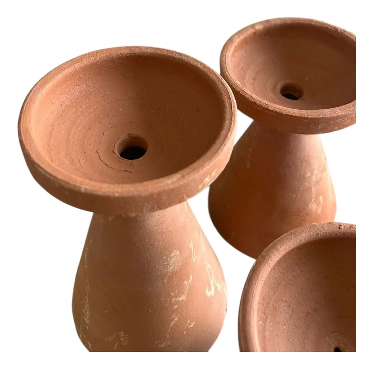 JUEGO DE 3 CANDELEROS PORTAVELAS