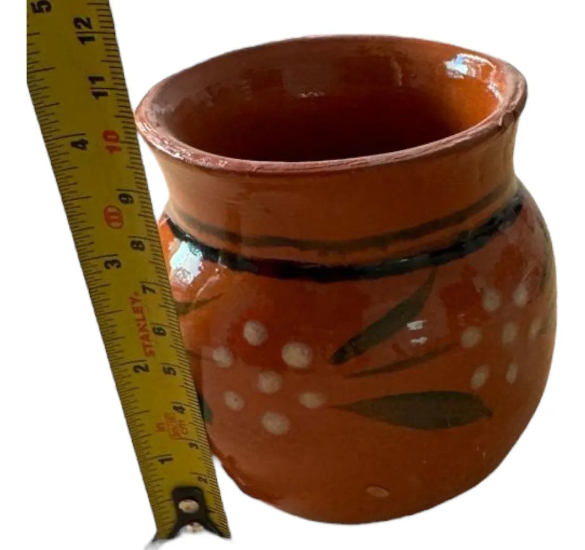 TAZA PONCHERA CON PLATO ARTESANAL 400 ML