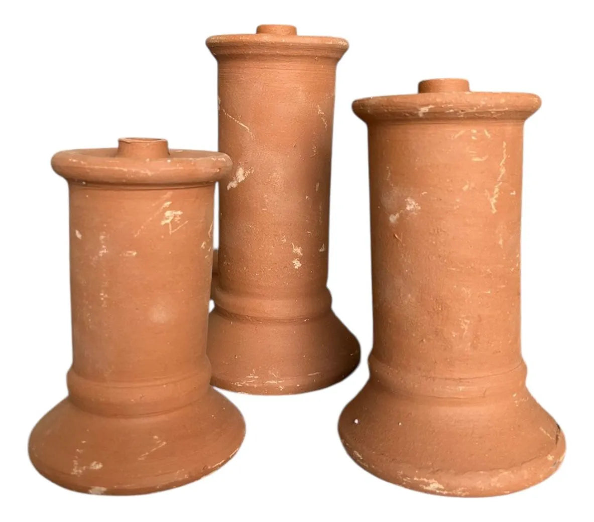 JUEGO DE 3 CANDELEROS PORTAVELAS